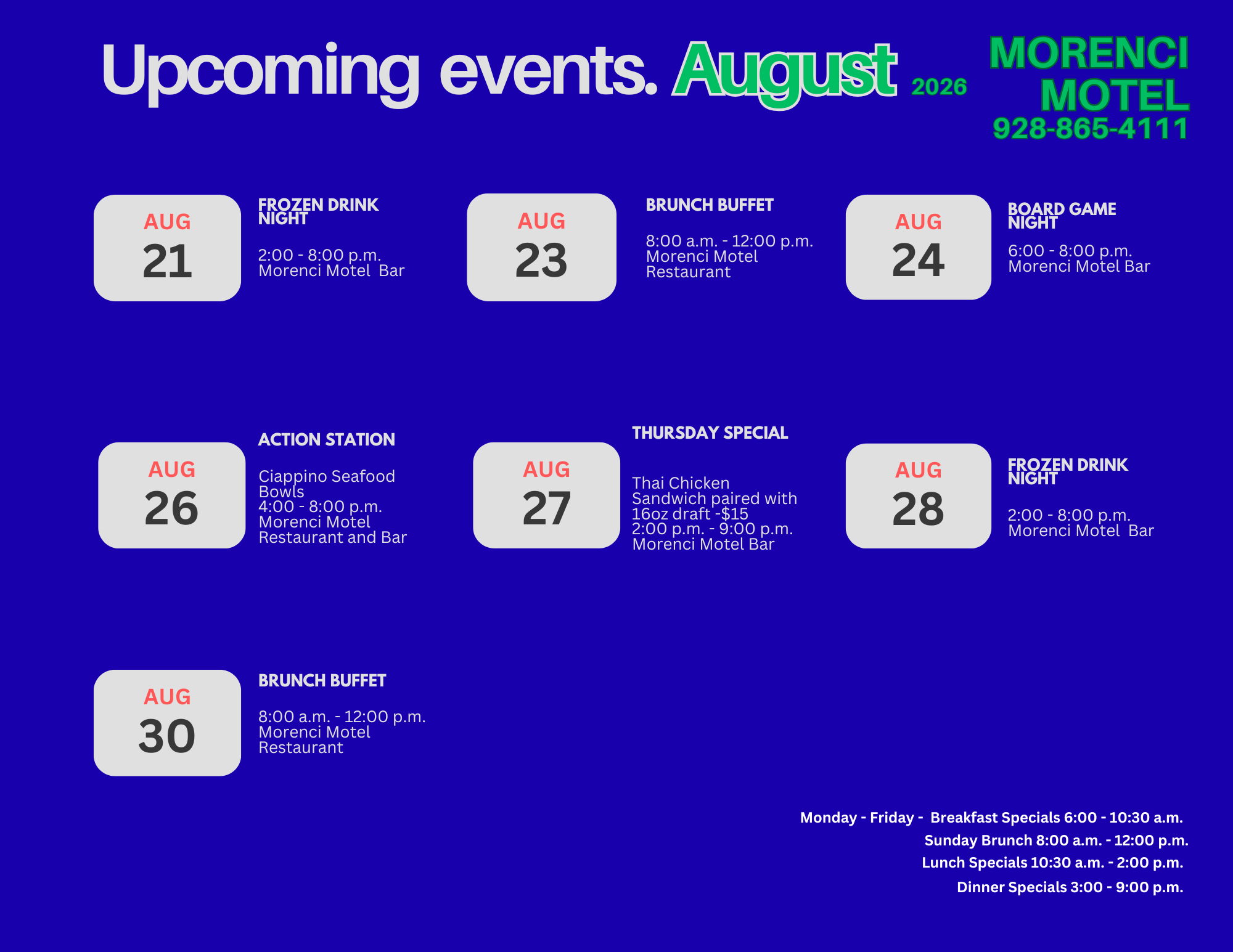 Morenci August